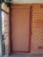 Fabric Side Channel Patio Blind help with blown rain