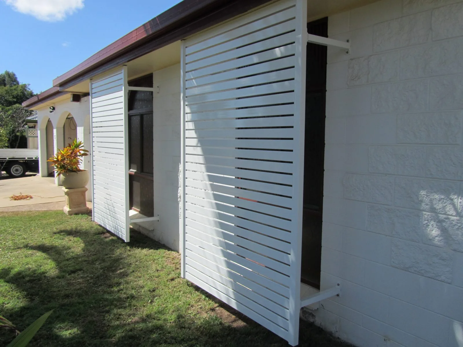 HOT HOT HOT, THINK BLINDS, AWNINGS, SHUTTERS